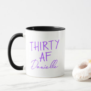 30. Geburtstag Personalisiert Tasse
