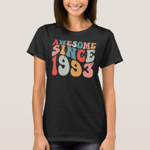 30. Geburtstag Phantastisch Seit 1993 Retro Vintag T-Shirt