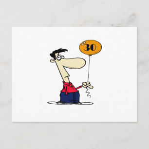 30. Geburtstag Postkarte