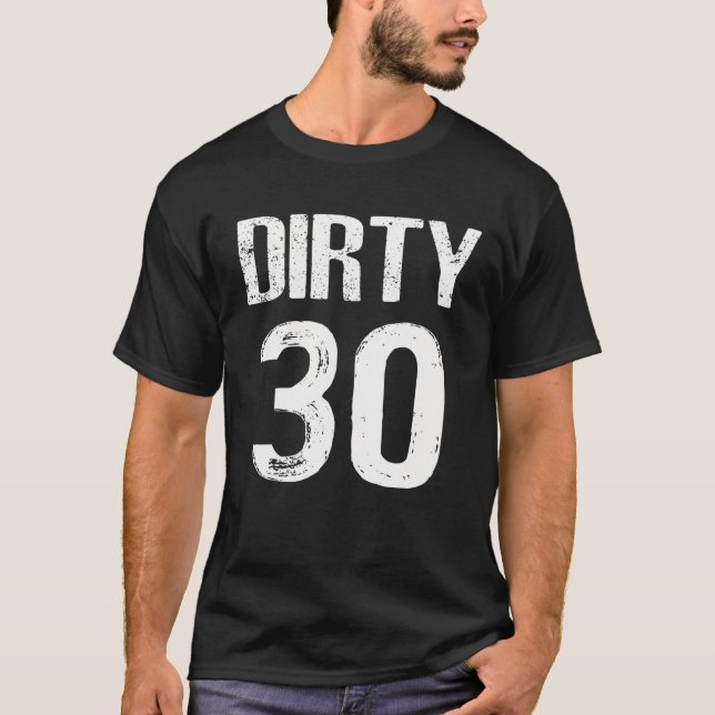 30. Geburtstag Retro T-Shirt (Vorderseite)