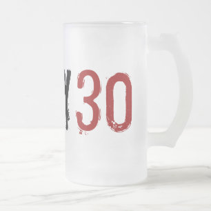 30. Geburtstag - schmutzige 30 - Tasse
