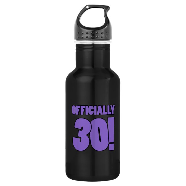 30. Geburtstag Spaß Edelstahlflasche (Vorderseite)