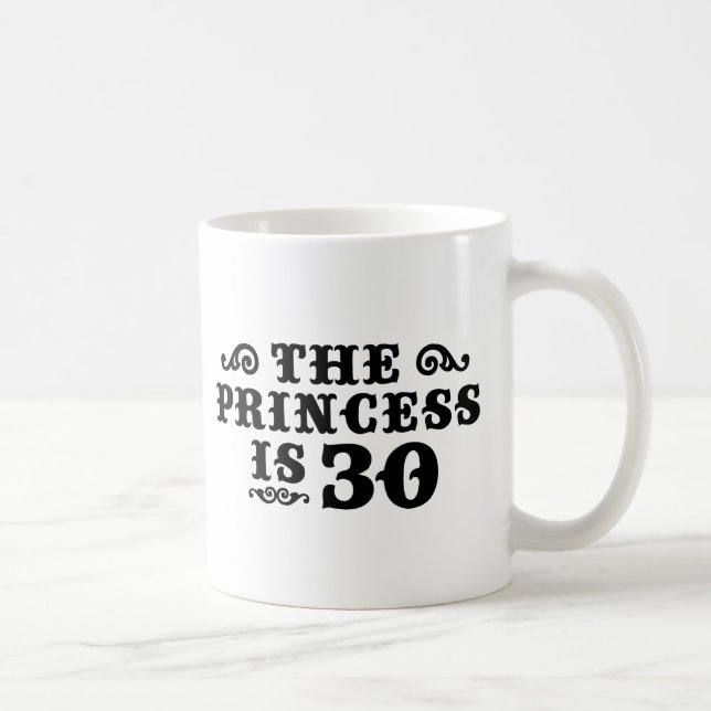 30. Geburtstag Tasse (Rechts)