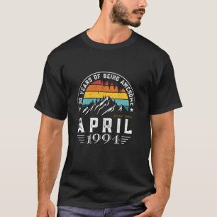 30. Geburtstag Vintag für Männer Frauen Geboren im T-Shirt