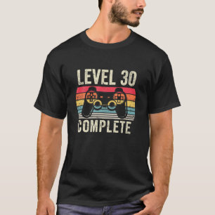 30. Geburtstag: Vollständiger Shirt-Gamer T-Shirt
