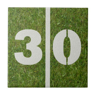 30. Geburtstags-Fußball-kundengerechte Fliese