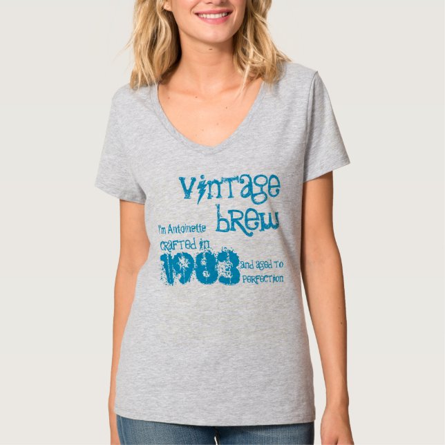30. Geburtstags-Geschenk1983 Vintages T-Shirt (Vorderseite)