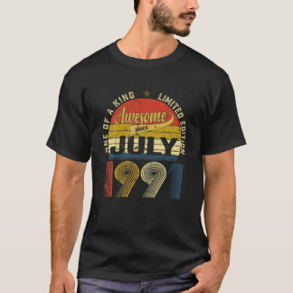 30. Geburtstagsdekorationen Juli 1991 Männer Fraue T-Shirt