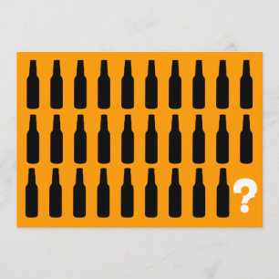 30. Geburtstagseinladungen - Bierfreude! Einladung