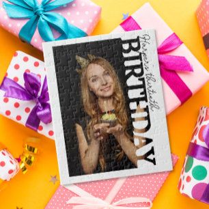 30. Geburtstagsfoto Hochschulparty Puzzle