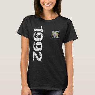 30. Geburtstagsfrau Vintag 1992 Geburtstagslot T-Shirt