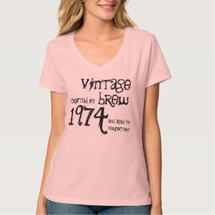 30. Geburtstagsgeschenk 1974 oder Jegliches Vintag T-Shirt