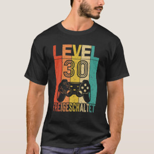 30. Geburtstagsgeschenk Stufe 30 Unabgeschlossen 1 T-Shirt