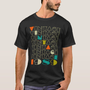 30. Geburtstagsgeschenk Vintag 1989 Klassische Män T-Shirt