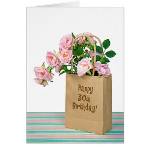 30. Geburtstagstasche