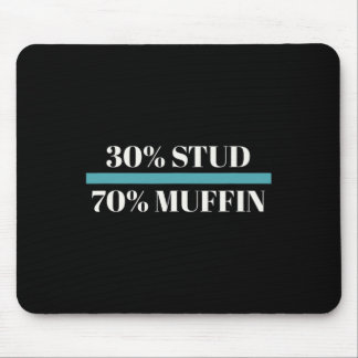 30% Hengst 70% Muffin Lustiger Vatertag Valentinst Mousepad