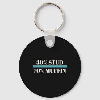 30% Hengst 70% Muffin Lustiger Vatertag Valentinst Schlüsselanhänger