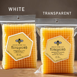 30 Hexagon-förmige, wasserdichte, gelbe Honigwabe Aufkleber