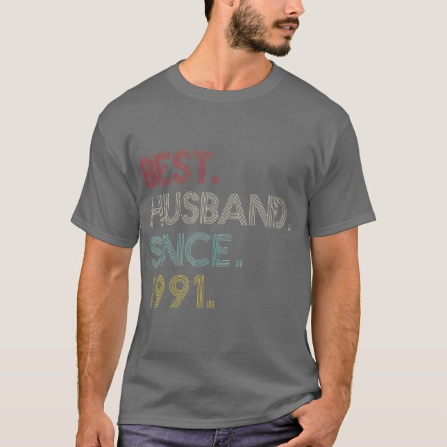 30. Hochzeit Jubiläum Geschenkideen Bestes Ehemann T-Shirt (Vorderseite)