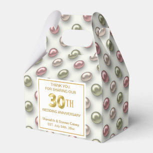 30. Hochzeit Jubiläum Pearls Fvor Box Geschenkschachtel