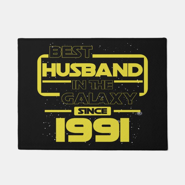 30. Hochzeitstag Bestes Ehemann seit 1991 Fußmatte (Vorderseite)