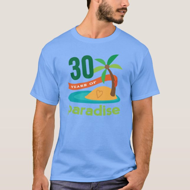 30. Hochzeitstag Funny Gift für sie T-Shirt (Vorderseite)