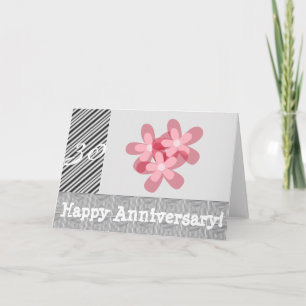 30. Hochzeitstag Karte