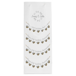 30. Hochzeitstag, Perlweinbeutel Geschenktüte Für Weinflaschen