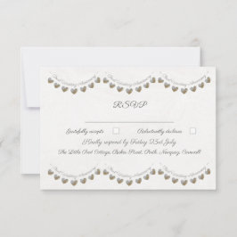 30. Hochzeitstag RSVP Karte