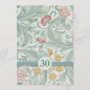 30. Hochzeitstag Vintage-Einladungen Einladung