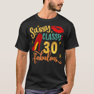 30 Jahre alt 30 & fabulous seit 1992 30. Geburtsta T-Shirt
