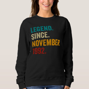 30 Jahre alt 30. Geburtstag Männer Legende seit N Sweatshirt