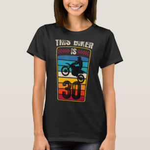 30 Jahre alt Geburtstagsparty 30. Familienrad m T-Shirt