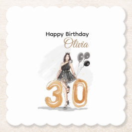 30 Jahre alt, glücklich 30. Untersetzer