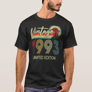 30 Jahre alt Vintag 1993 Gebildet 1993 30. Geburts T-Shirt