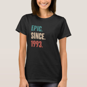 30 Jahre alt Vintag 1993 Geburtstag 30. Dekorati T-Shirt