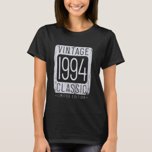 30 Jahre alt Vintag 1994 30. Geburtstagsdekoration T-Shirt