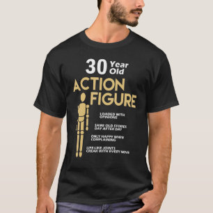 30 Jahre alte Aktion Abbildung 30. Geburtstag Anni T-Shirt