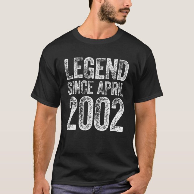 30 Jahre alte Geschenke Legend seit März 1992 Birt T-Shirt (Vorderseite)