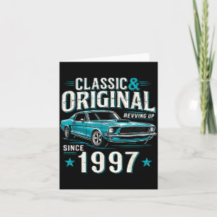 30 Jahre alte Geschenke Männer Vintage Clic Auto 1 Karte