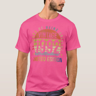 30 Jahre alte Geschenke Vintag 1992 Limited Editio T-Shirt