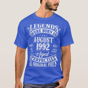 30 Jahre alte Legende, geboren im August 1992 Vint T-Shirt