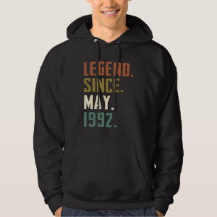 30 Jahre alte Legende seit Mai 1992 30. Geburtstag Hoodie