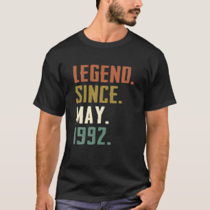 30 Jahre alte Legende seit Mai 1992 30. Geburtstag T-Shirt