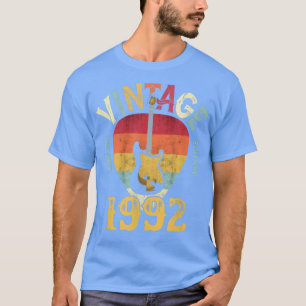 30 Jahre alte Vintage 1992 Gitarrenplektrum 30. Ge T-Shirt