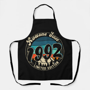 30 Jahre alte Vintage 30. Geburtstag 1992 Schürze