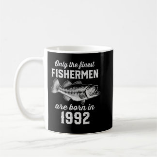 30 Jahre alter Fischer 1992 30. Geburtstag Kaffeetasse