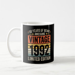 30 Jahre Awesome Vintage 1992 Kaffeetasse