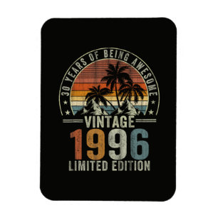 30 Jahre großartig sein Vintage 1996 Magnet