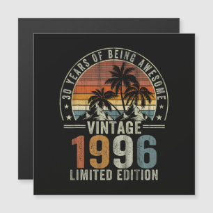 30 Jahre großartig sein Vintage 1996 Magnetkarte